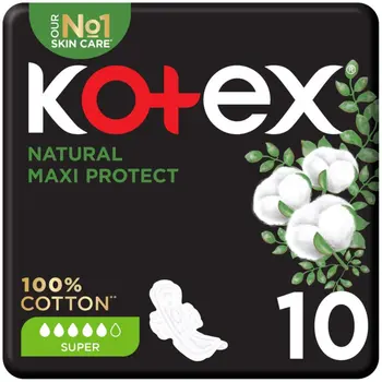 Kotex Natural Maxi Protect Super 10Pieces