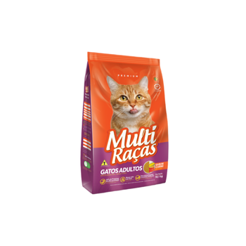 Multi Racas Meat Flavor Adult Cat Food 25kg