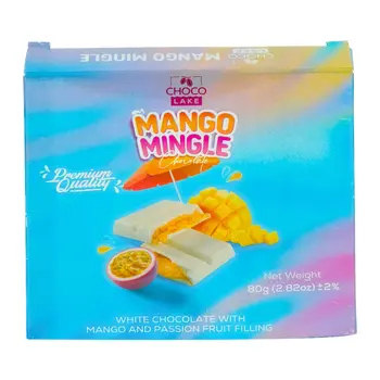 Choco Lake Mango Mingle White Chocolate 80g