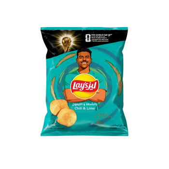 ليز شرائح بطاطس بالفلفل الحار و الليمون45جرام