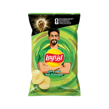 Lay’s Salt and Vinegar Potato Chips 165g