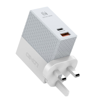 Ldnio Mini Quick Charger/65W Pd/Usbc+A 1Piece