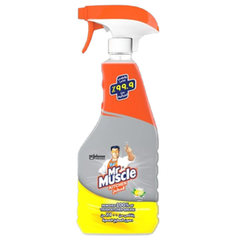 Mr Muscle Spray Kitchen Cleaner with Powerful Grease Remover 500Ml