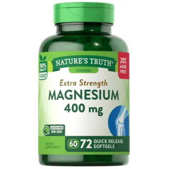 Nt Magnesium 400Mg Softgels 72Pieces