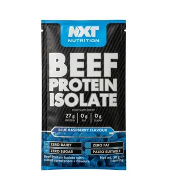 Nxt Beef Protein Isolate Blue Raspberry 1 Serv 30g