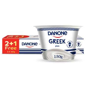 Al Safi Greek Yogurt Plain 3x150g
