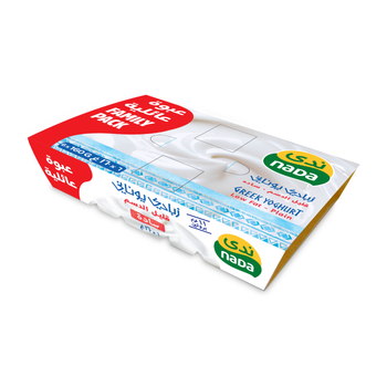 Nada Greek Yoghurt  Plain Low Fat 6×160g