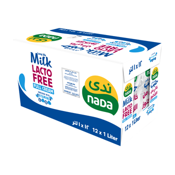 Nada Lacto-Free Milk 12x1L