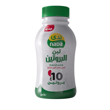 ندى بروتين لبن كامل الدسم 180مل