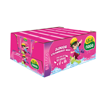 Nada Junior Strawberry Milk 18x115ml