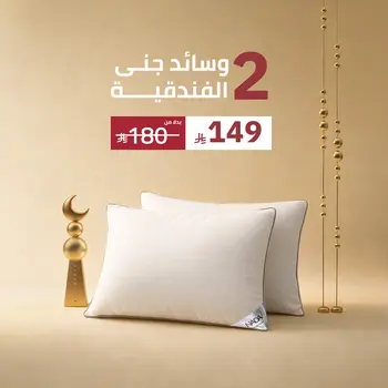 Alhabib Jana Hotel Pillow White 1Piece