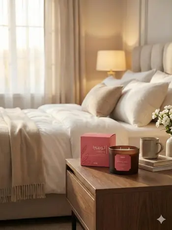 Alhabib Lumera Dewy Floral Scented Candle 400g