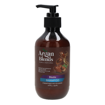 Argan Blends Sulphate-Free Biotin Shampoo 300ml