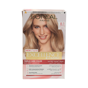 L'Oreal Excellence Crème Light Ash Blonde Hair Color