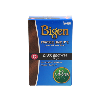 Bigen Dark Brown Semi-Permanent Hair Color 6g