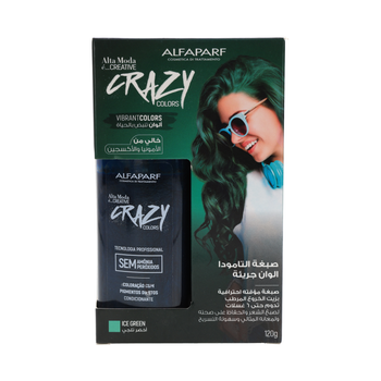 ALFAPARF Crazy Colors Ice Green 120g