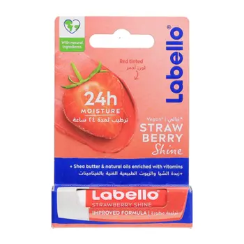 Labello Fruity Shine Strawberry Lip Balm 4.8g