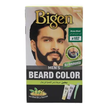 Bigen Brown Black Men's Beard Color No Ammonia