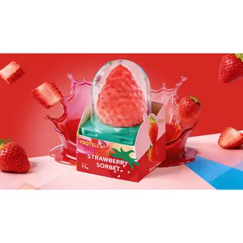 Frutello Strawberry Ice Cream 75g