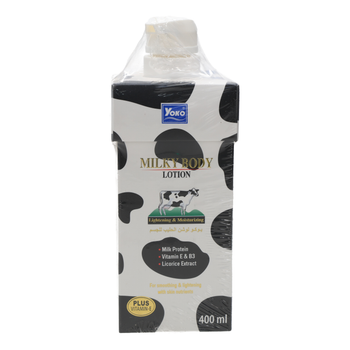 Yoko Milky Body Whitening Lotion 400ml