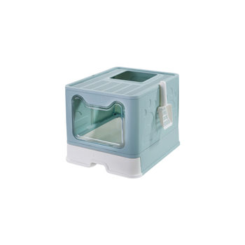 Seven Bird closed cat litter box with scoop, available in multiple colors 42×13×51.5cm 1Piece