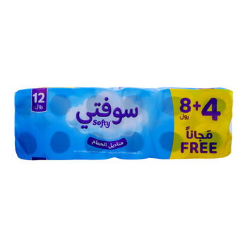 Softy Toilet Tissue Paper 12x200 Sheets