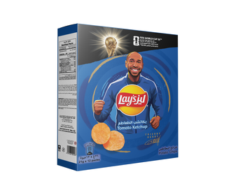Lay's Ketchup Potato Chips 12 x 21g