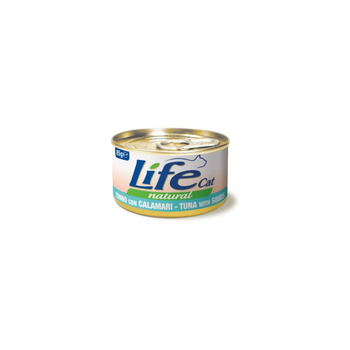 Life Cat Natural Tuna Squid Cat Food 85g