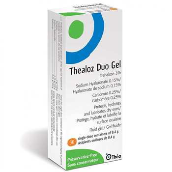 Thealoz Duo Gel Preservative-Free 30x0.4g