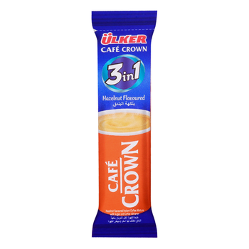 Ülker Café Crown Hazelnut 3in1 Coffee 18g