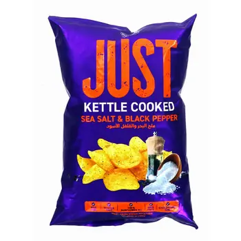 KITCO Sea Salt & Black Pepper Chips 150g
