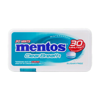 Mentos Mints Candy Clear Breath Winter green 30Pieces