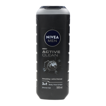 Nivea Men Active Clean Shower Gel 500ml