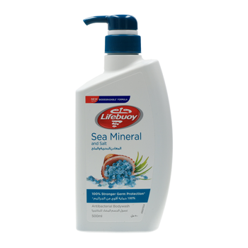 Lifebuoy Sea Mineral Antibacterial Shower Gel 500ml