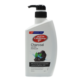 Lifebuoy Charcoal & Mint Body Wash 500ml