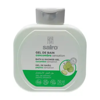 Sairo Cucumber Bath & Shower Gel 750ml