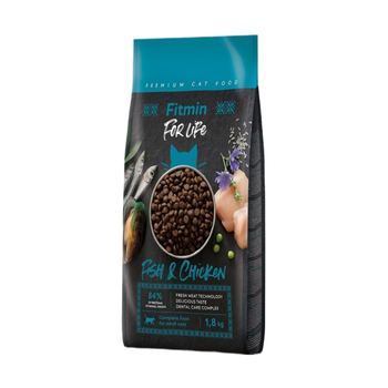 Fitmin Dry Food For Cats With Fish & Chicken 1.8Kg