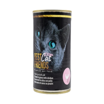 Best Friends Wet Food For Kittens Chunks Chicken In Sauce 415g