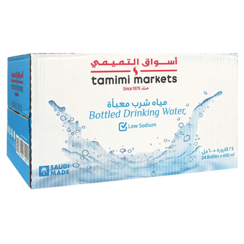 أسواق التميمي مياه معدنية 24×600مل
