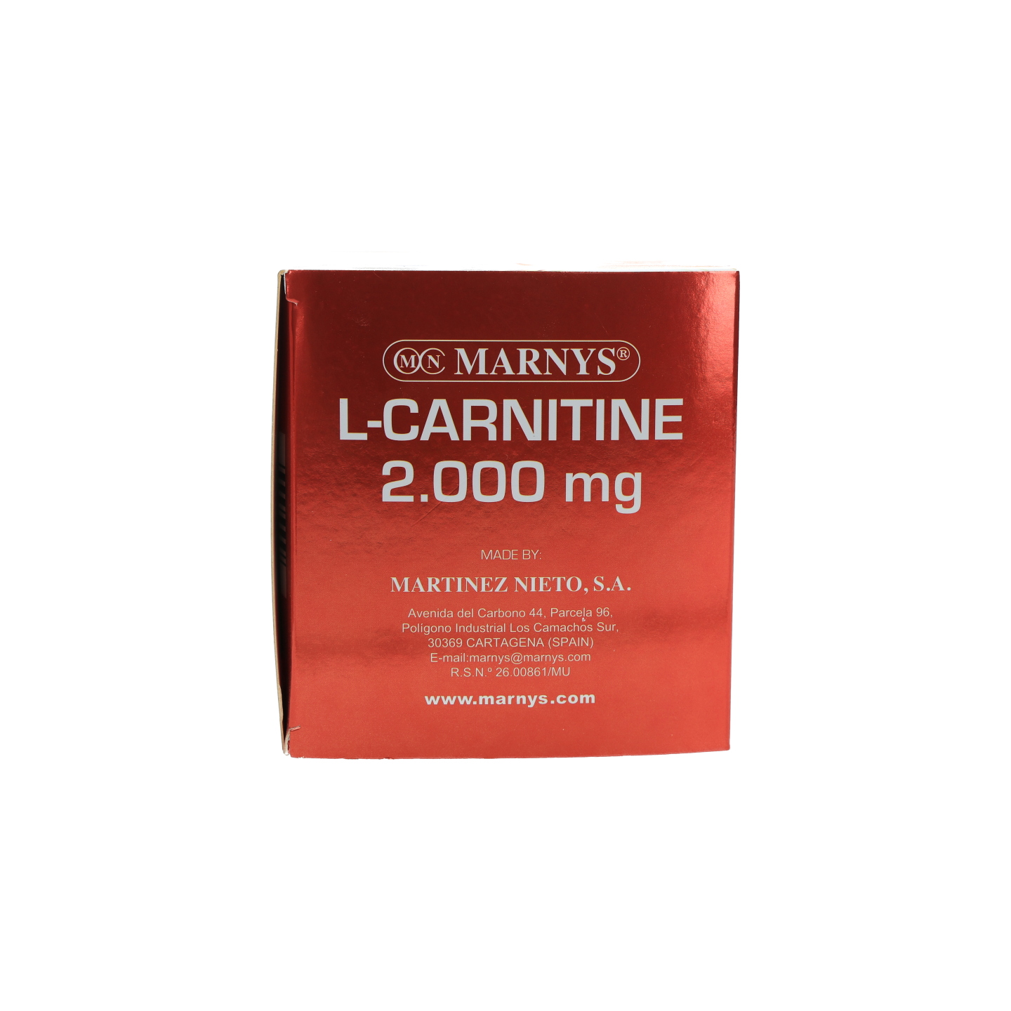 Buy Marnys L-Carnitine Orange 20×11Ml in Saudi Arabia