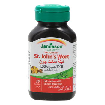 Jamieson Neurosome St. John's Wort Tablets 30x1000mg