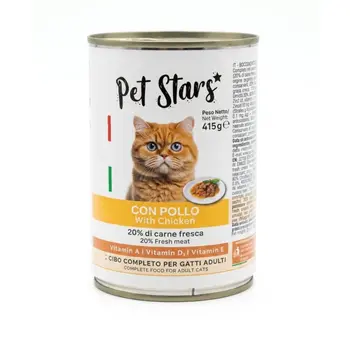 Pet Stars Premium Italy Cat Food Chicken 400g