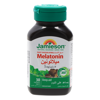 Jamieson Fast-Dissolving Melatonin Tablets 30 Count