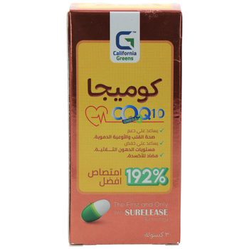 Comega CoQ10 & Omega-3 30Tablets