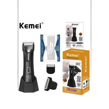 Kemei KM-5847 Adjustable Blade Clipper Black