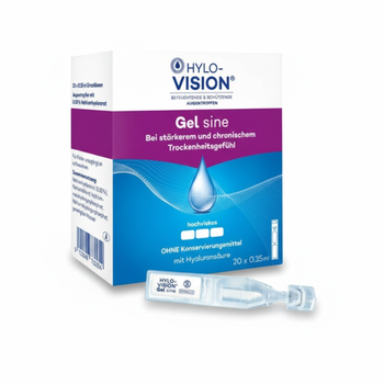 Hylo-Vision Gel Sine Single-Dose Pipettes 20×0.35Ml