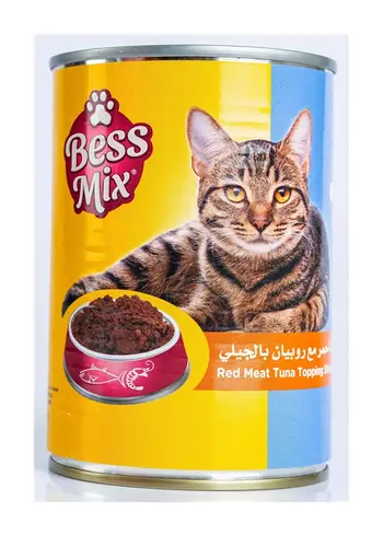Bessmix Tuna & Shrimp Cat Food 400g