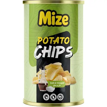 Mize Salt & Vinegar Potato Chips 65g