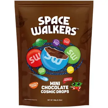 Space Walkers Mini Chocolate Cosmic Drops 180g
