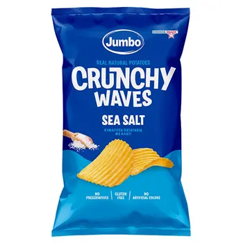 Jumbo Crunchy Waves Sea Salt 90g
